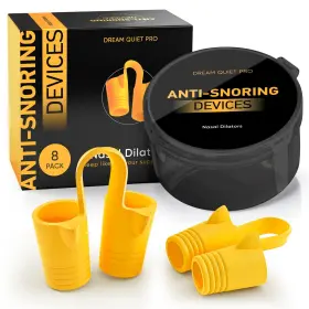Commanding Life 351467063368 Anti Snoring Devices Nasal Dilators - Nose Clips For Snore Relief And Bett