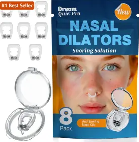 Commanding Life 726085022583 Magnetic Anti Snoring Nose Clip Devices Nasal Dilators For Men