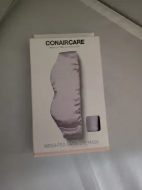 Ts145w Conair 039052019265 Care Weighted Satin Eye Mask Purple Reboot Relax Restore Brand New In Box