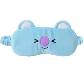 Bt21 Concept One 888783729550 Line Friends Koya Sleep Eye Cover Blindfold For Sleeping Light Blue