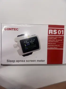 Spo2 Contec Rs01 New Cms Respiration Sleep Monitor Spo2/pr With Analysis Software