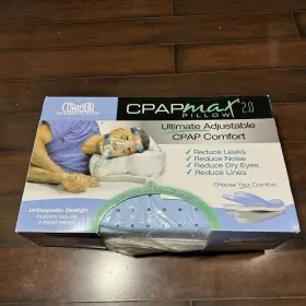 Contour 737709004861 Cpap Max 2.0 Pillow Ultimate Adjustable Memory Foam Therapy Pillowcase