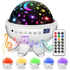 Coolnight 930007751343 Baby Sound Machine For Kids Night Light Projector With Star 30 Soothing Soun