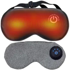 Coovoamae 717011043178 Heated Eye Mask Fsa Hsa Eligible Cordless Pure Mulberry Silk For Dr