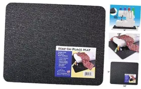 90080 Cottage Mills Stay-in-place Machine Mat - 11 Inch X 14 Calms Vibration Serger