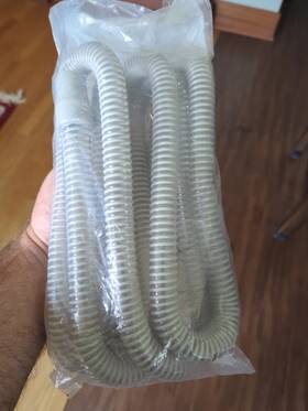 Cpap 092237605387 New Sealed Easy-flex Tubing Hose 10 Ft Dark Gray Roscoe Medical - Lot Of 2