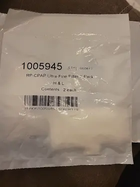 1005945 Cpap Respironics Ultra Fine Filter Lot Of 3 Packages 2 Per Pack