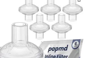 Cpap 860011677369 Inline Filters By Pap Md For Machines Clean Air And Enhanced Comfort
