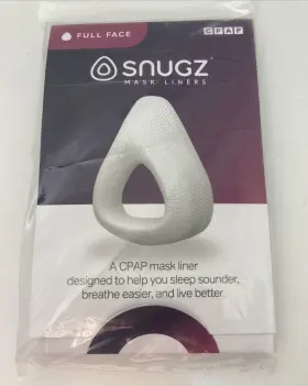 Cpap 860286000916 Snugz Full Face Mask Liners Machine Washable One-size-fits-most