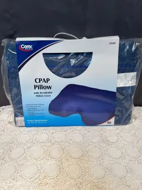 C14900 Cpap Carex Memory Foam Pillow With Removable Cover New