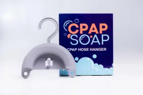 Cpap Soap 860010693841 Hose Hanger - Versatile With Suction Cups For Cleaning And Drying