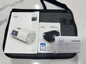 Sta10 Cpap C Pap Machine Red Med Aircurve 11 Vauto / Travel Bag And Accessories No Mask