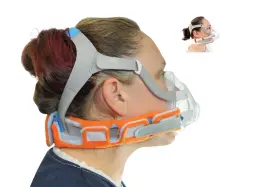 Shobnn2 Cracking Sleep Cpap Headgear Neck Pad Cover Reversible Stags Head Prevent Strap Marks Adjustab