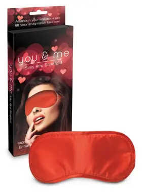 Creative Conceptions 847878001605 You And Me Silky Blindfold Red