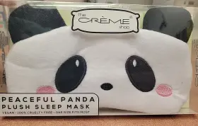 Creme Shop 849980050557 The Peaceful Panda Plush Sleep Mask- Brand New