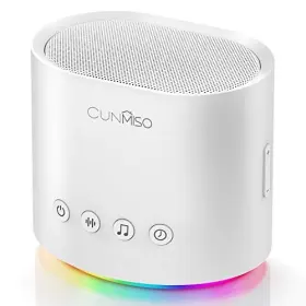 Cunmiso 751300315751 White Noise Machine Nights Colorful Light 26 Hi-fi Sounds -