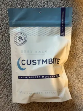 Custmbite 810036604512 Rest Easy Snore Relief Mouthpiece New