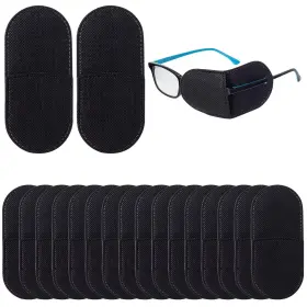 Customylife 749346602843 18pcs Eye Patches For Glasses Reusable Non-woven Eyepatch Adults Kidss