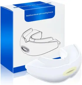 Cutheo 782926671792 Snoring Mouth Guard Anti Mouthpiece Reusable Device For