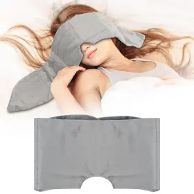 Cuzrich 797457728570 Weighted Eye Mask For Sleeping Washable Blackout Gravity Sleep Masks Soft Gen