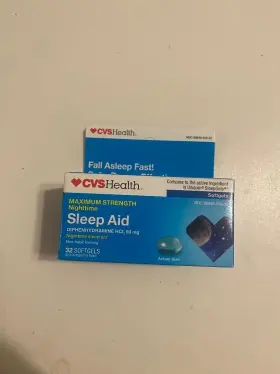 Cvs 050428264294 Health Maximum Strength Nighttime Sleep Aid Softgels 32 Ct Expiration 12/26