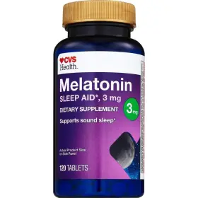 Cvs 050428370971 2 Melatonin 3mg Sleep Aid Dietary Supp. 240 Each