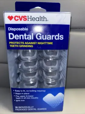 Cvs 050428538081 Dental Guards Health 16 Ind. Wrapped And Disposable Nib