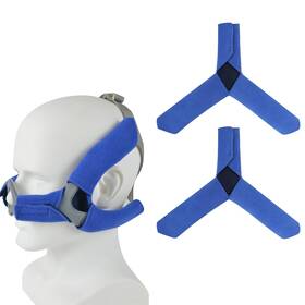 Cxwzru Zr2yzdus 2 Pack Cpap Strap Covers Headgear Pads Compatible With 12.2 7.5cm Blue