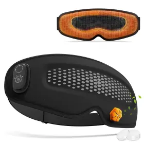 Cyferuy 724087964771 Cordless Heated Eye Mask With Scent Pads Rechargeable Warm Compress For Dry Eyes