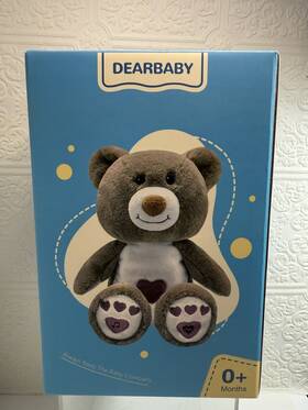 Dearbaby Kbb-x001w Baby Sleep Soother Newborn Essentials Stuff Toys 0-6 Tan/light Brown