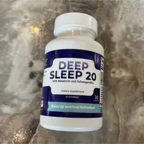Mfp250331-30 Deep Sleep 20 Melatonin Ashwagandha Aid 5mg Capsules 30 Gmp Certified