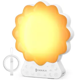 Dekala 445006181187 White Noise Sound Machine With Soothing Sounds Ambient Night Light