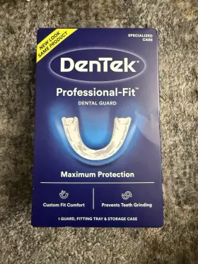 Dentek 047701002773 Professional Fit Dental Guard Maximum Protection Prevents Teeth Grinding