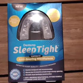 Lu84m014 Dentemp Sleep Tight Mouthpiece Anti-snoring Custom Fit