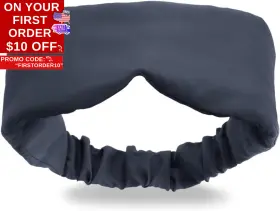 Design 711181930085 Infinity Travel - Bamboo Sleep Mask Silky Soft Eye Comfortable 100% L