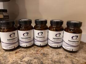 Designs For Health Ins060 Insomnitol Sleep Aid Capsules 60ct Melatonin L-theanine 5-htp