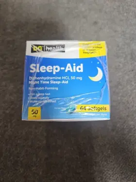 Dg 359726230650 1 Lot Of 3 Health Sleep Aid Softgels 64 Ct Exp. 2/2026