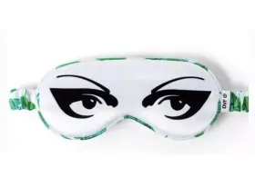 Diane Von Furstenberg 197543907269 Dvf Target Sleep Eye Mask Luxury Geranium Leaf Green New