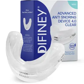 Difiney 810196990395 Advanced Anti Snoring Device 4.0 Clear Adjustable Custom-fit Sn