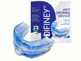 Difiney 860012907632 Anti Snoring Sleep Device Mouth Piece Guard Customizable Adjustable Fda-cleared