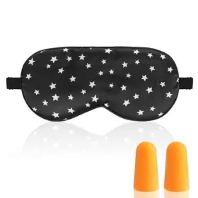 Cgbn6eue9 Dimeho Stars Eye Mask Soft Starry Sky Silk Sleep With Adjustable Strap And