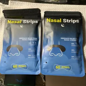 Txbn-bf2 Dkpa Lot Of 2 60ct Nasal Strips For Snoring Extra Strength Breathing