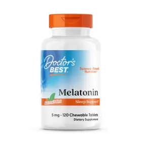 Drb-00407 Doctors Best Melatonin 5mg Chewables For 120 Count Pack Of 1 No Color