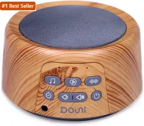 Douni 313034745770 White Noise Machine With 27 Soothing Sounds Timer Adjustable Volume Memo