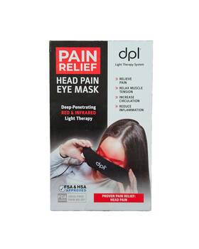 Dpl 857563004408 Light Therapy System Pain Relief Head Eye Mask Dpleyepn