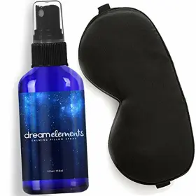 Dream Elements 831699000916 Silk Eye Mask Bundle With Pillow Spray - 100% Mulberry