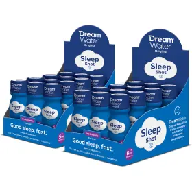 10112.12.2.1b Dream Water Sleep Aid Supplement Drink Snoozeberry Liquid Shot With 5mg Melatonin 24-count