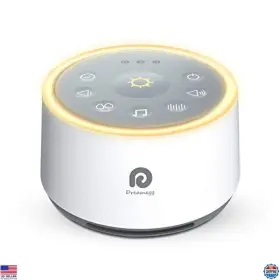 B07hkpxkcd Dreamegg White Noise Sound Machine With Night Light Timer And Memory For Sleep Travel