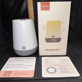 Dreamegg Mbz228-nature-us Nite 1 - Baby Sound Machine Sleep Trainer Night Light For Kids