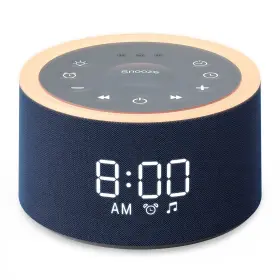 W27-blue-us Dreamegg D1 Sound Machine And Alarm Clock - For Sleep White Noise Mach Inch